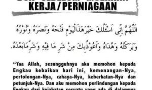 Contoh Doa Agar Pekerjaan Lancar