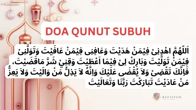 Definisi dan Keutamaan Doa Qunut Subuh