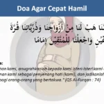 Doa agar cepat hamil: Panduan lengkap