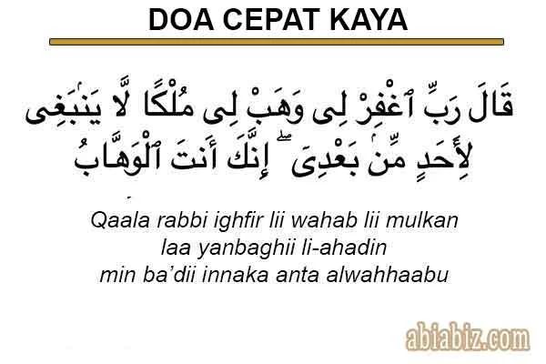 Doa Agar Cepat Kaya Raya Tapi Tetap Berkah