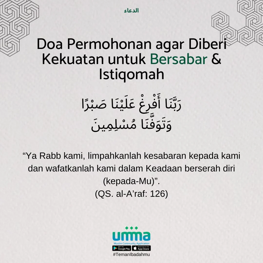 Doa agar diberi kesabaran: Tata Cara dan Makna