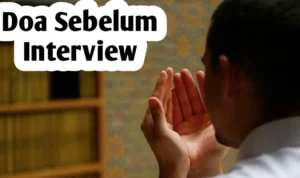 Doa Agar Interview Berjalan Lancar
