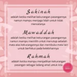 Doa Agar Rumah Tangga Sakinah Mawaddah Warahmah