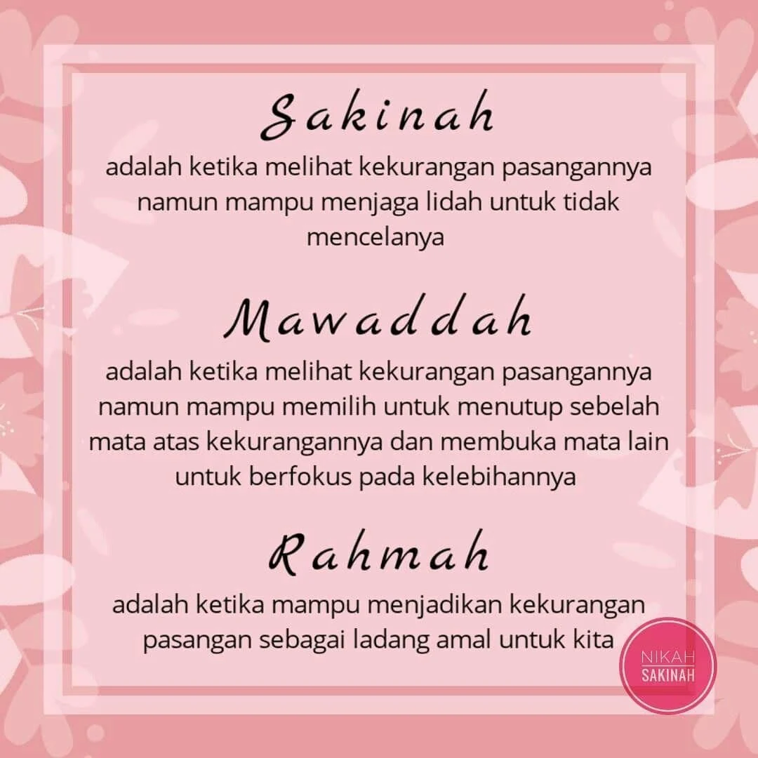 Doa Agar Rumah Tangga Sakinah Mawaddah Warahmah