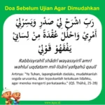 Doa agar sukses ujian sekolah: Tata cara dan contoh doa yang efektif