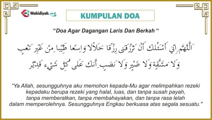 doa agar usaha makanan ramai: mengapa penting?