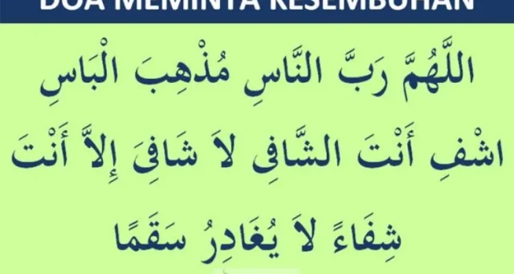 Doa Kesembuhan: Pengertian dan Dasar Spiritual