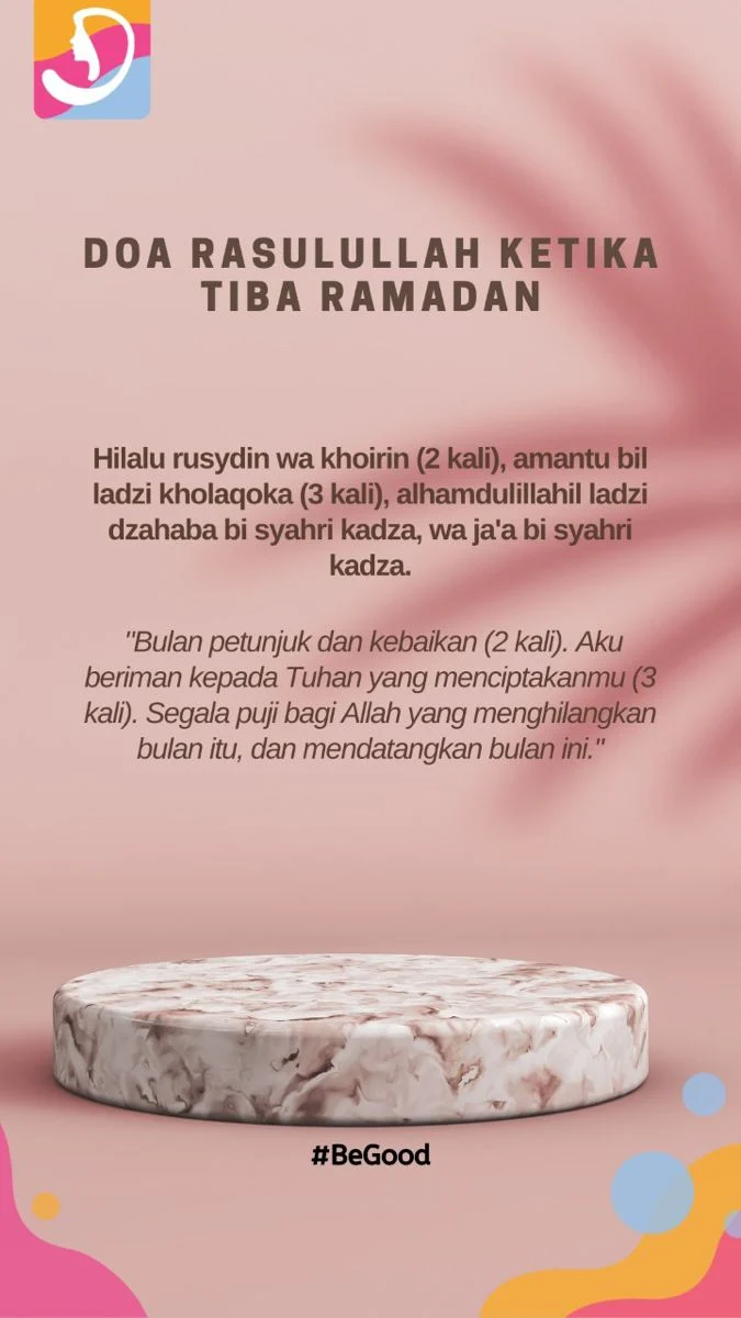 Doa Ketika Ramadan Tiba