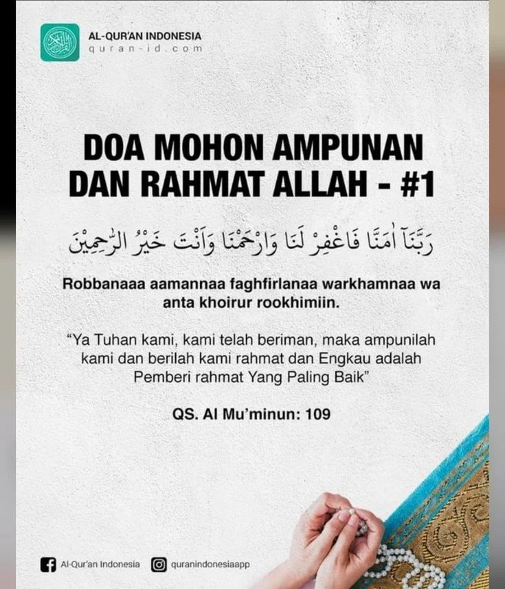 Doa Memohon Ampun: Pengertian dan Landasan Qur'ani
