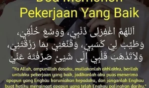 Doa Memohon Kerja yang Baik: Dasar-Dasar dan Makna Spiritual