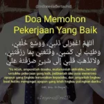 Doa Memohon Kerja yang Baik: Panduan Lengkap