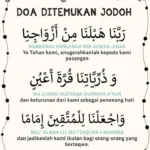 Doa Mencari Jodoh: Makna dan Tujuan Spiritual