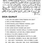 doa qunut lengkap pdf – Definisi, Manfaat, dan Cara Mengakses