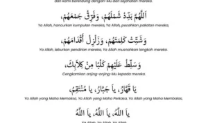 Doa Qunut Nazilah Lengkap Konten Islami SEO Friendly