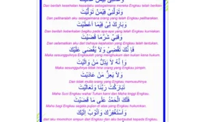 Doa Qunut Nazilah Teks Arab Latin Arti Perkata: Penjelasan Lengkap