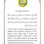 doa qunut nazilah untuk negeri: Pengertian dan Sejarah