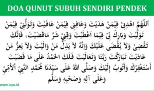 Doa Qunut Sesuai Sunnah: Pengertian dan Dasar Hukum