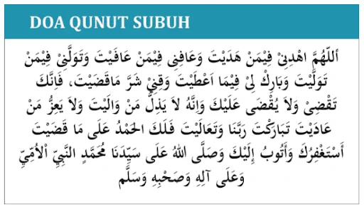 Doa Qunut Subuh Bacaan Pelan: Pengertian dan Signifikansi