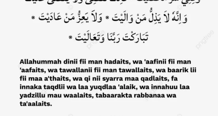 Doa Qunut Subuh Lengkap Long Tail Keyword