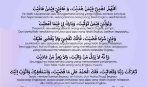 Doa Qunut Subuh Lengkap Referensi Ulama Indonesia