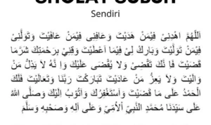 Doa Qunut Subuh Lengkap Tulisan Latin Saja Terbaru