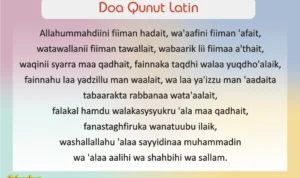 doa qunut subuh tulisan latin besar: Panduan Penulisan dan Makna