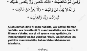 Doa Qunut Subuh Versi Singkat