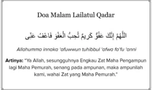 doa qunut witir lengkap malam lailatul qadar: Teks Arab, Latin, dan Terjemahan