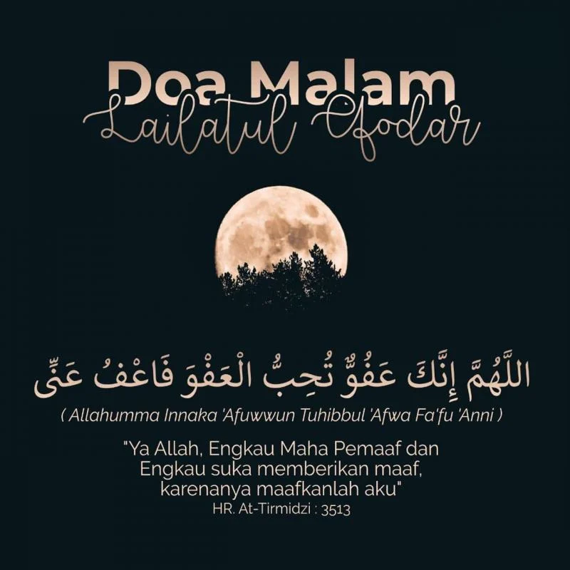 doa qunut witir lengkap malam lailatul qadar