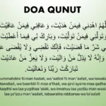 Doa Qunut Witir Lengkap Sesuai Sunnah Nabi: Teks Arab, Latin, dan Arti