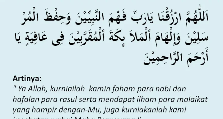 Doa Qunut Witir Lengkap untuk Hafalan Cepat