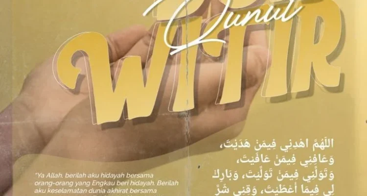 doa qunut witir referensi kitab fiqih terpercaya
