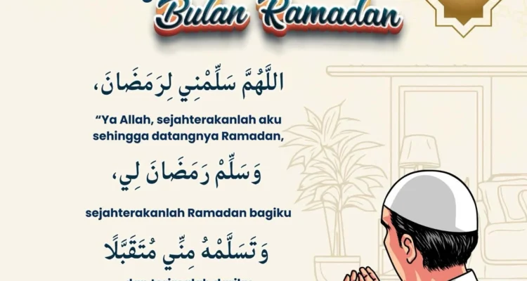 Doa Saat Menyambut Ramadan