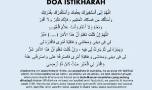 Doa Setelah Sholat Istikharah: Tata Cara dan Makna