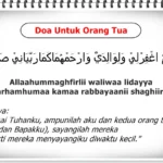 Doa untuk Memohon Maaf kepada Orang Tua