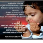 doa untuk menenangkan anak