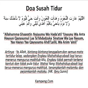 Doa untuk Mengatasi Insomnia