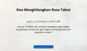 Doa untuk Menghilangkan Rasa Takut: Konsep dan Praktik
