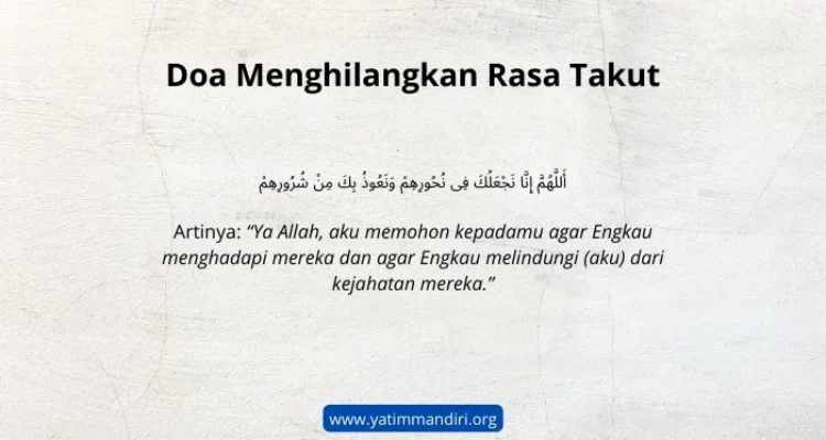 Doa untuk Menghilangkan Rasa Takut: Konsep dan Praktik