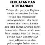 Doa untuk Meningkatkan Keberanian: Dasar Teologis dan Makna Spiritual