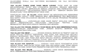 Doa untuk Menyukseskan Rapat: Makna dan Tujuan