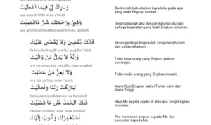 Download Doa Qunut PDF: Panduan Lengkap dan Praktis