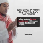 Hukum Tidak Membaca Doa Qunut