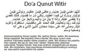 Keunggulan Menggunakan Doa Qunut Witir Versi PDF Gratis Dibandingkan Versi Tulisan Tangan