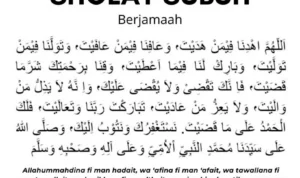Keutamaan Doa Qunut Subuh Lengkap untuk Sholat Berjamaah
