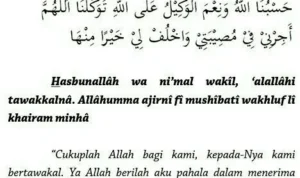 Langkah-langkah Membaca doa ketika mendapat ujian dengan khusyuk