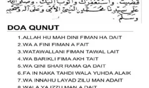 Langkah-Langkah Membaca Doa Qunut Witir Ramadhan Lengkap Arab Latin