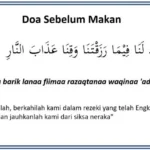 Makna dan Asal‑Usul Doa Sebelum Makan