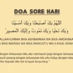 Makna dan Asal‑Usul Doa Sore Hari Penuh Berkah