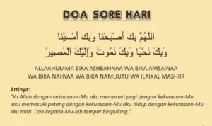 Makna dan Asal‑Usul Doa Sore Hari Penuh Berkah